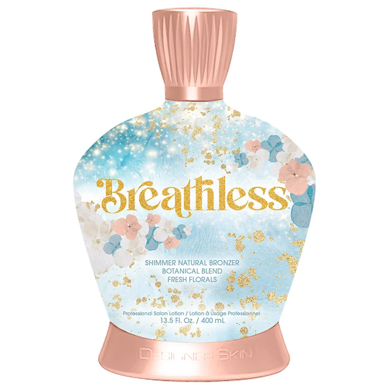 Opalovací balzám Bronzer Designer Skin Breathless Shimmer Natural 400 ml