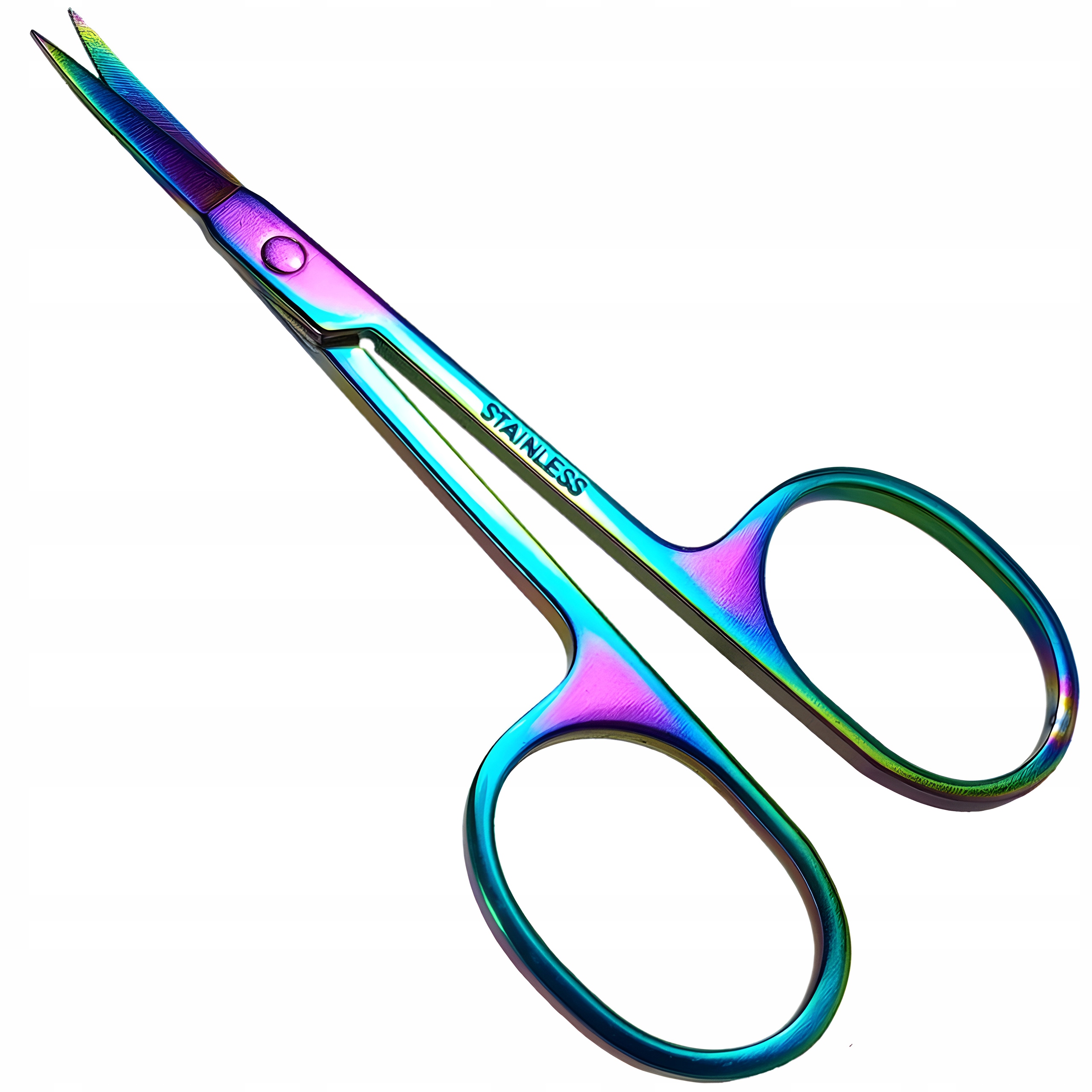 Nożyczki Kosmetyczne Tęczowe Do Skórek i Paznokci