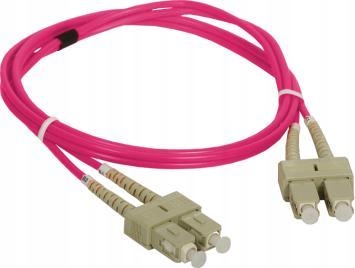 Patch cord MM OM4 Scsc duplex 50/125 5.0m Alantec