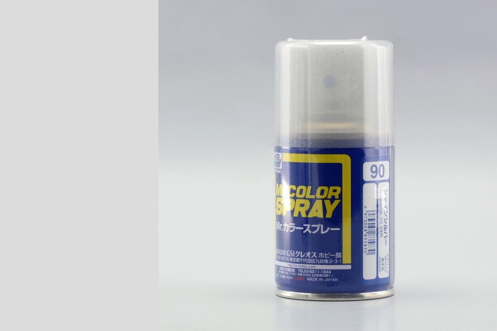 Gunze S090 Shine Silver- (metallic) Spray 100ml