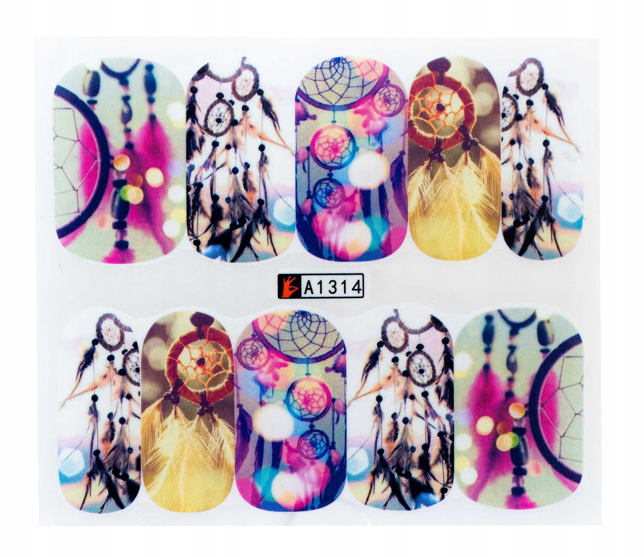 NAKLEJKI WODNE A1314