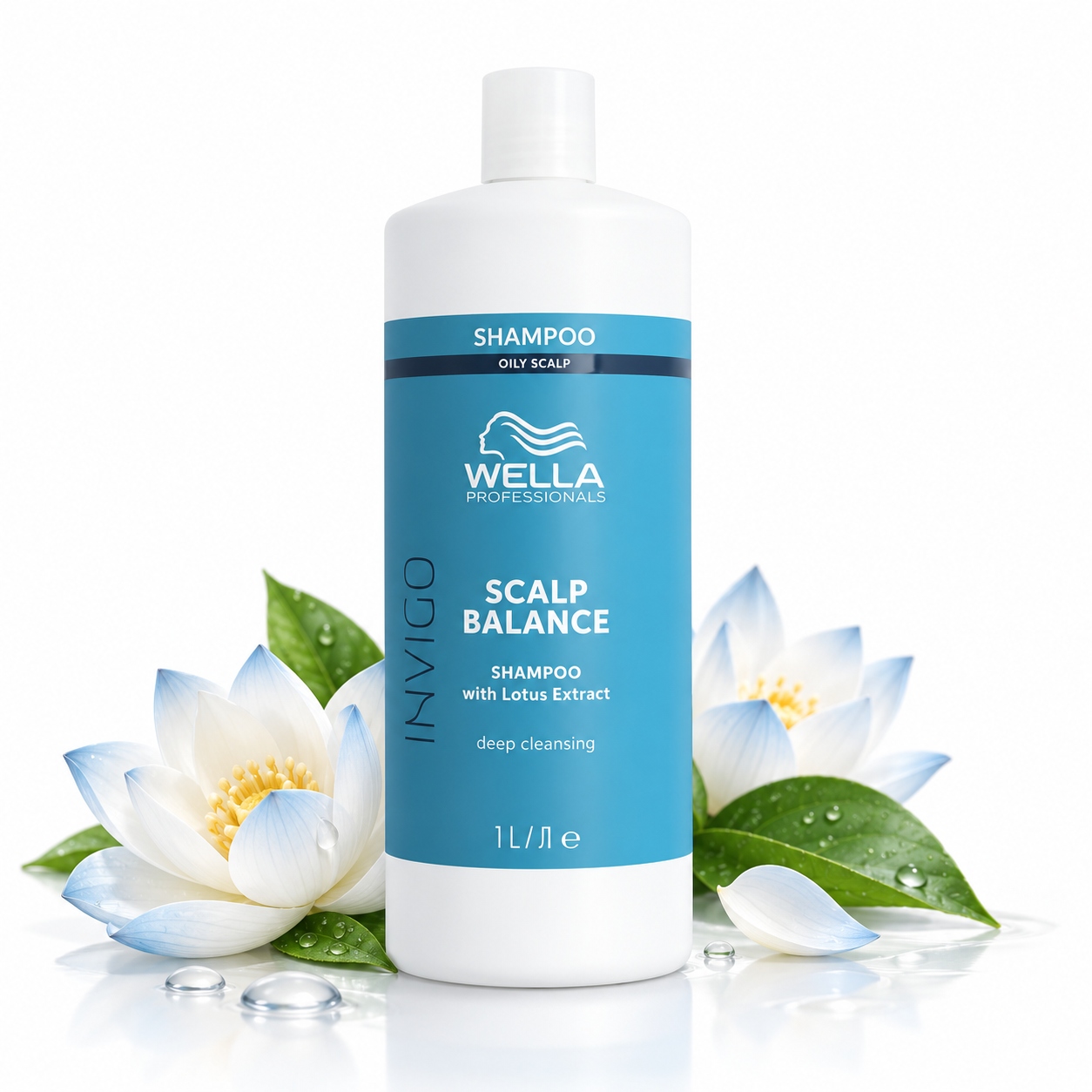 Wella Invigo Scalp Balance Deep Cleansing Šampon Hloubkově čistící 1 l