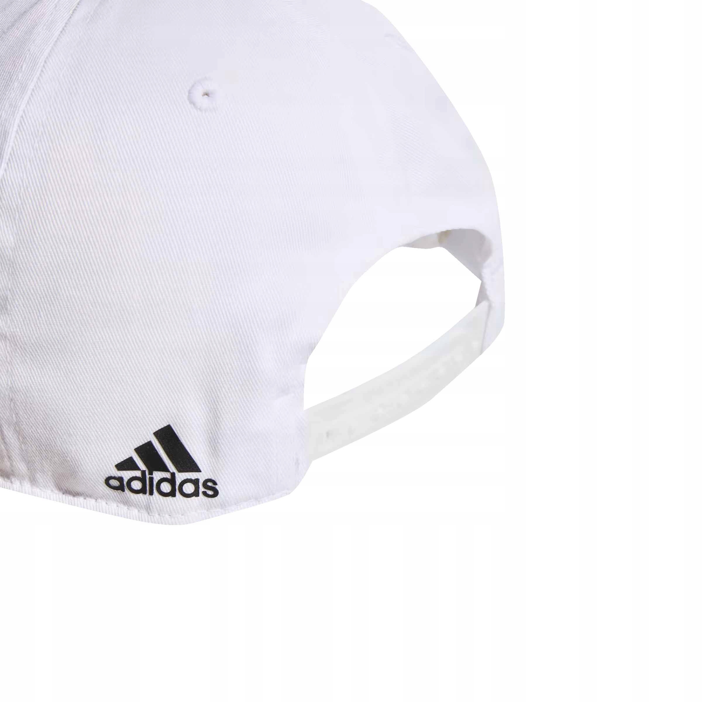 ADIDAS DAILY CAP IC9707 CZAPKA Z DASZKIEM BEJSBOLÓWKA BIAŁA BAWEŁNIANA Płeć uniseks