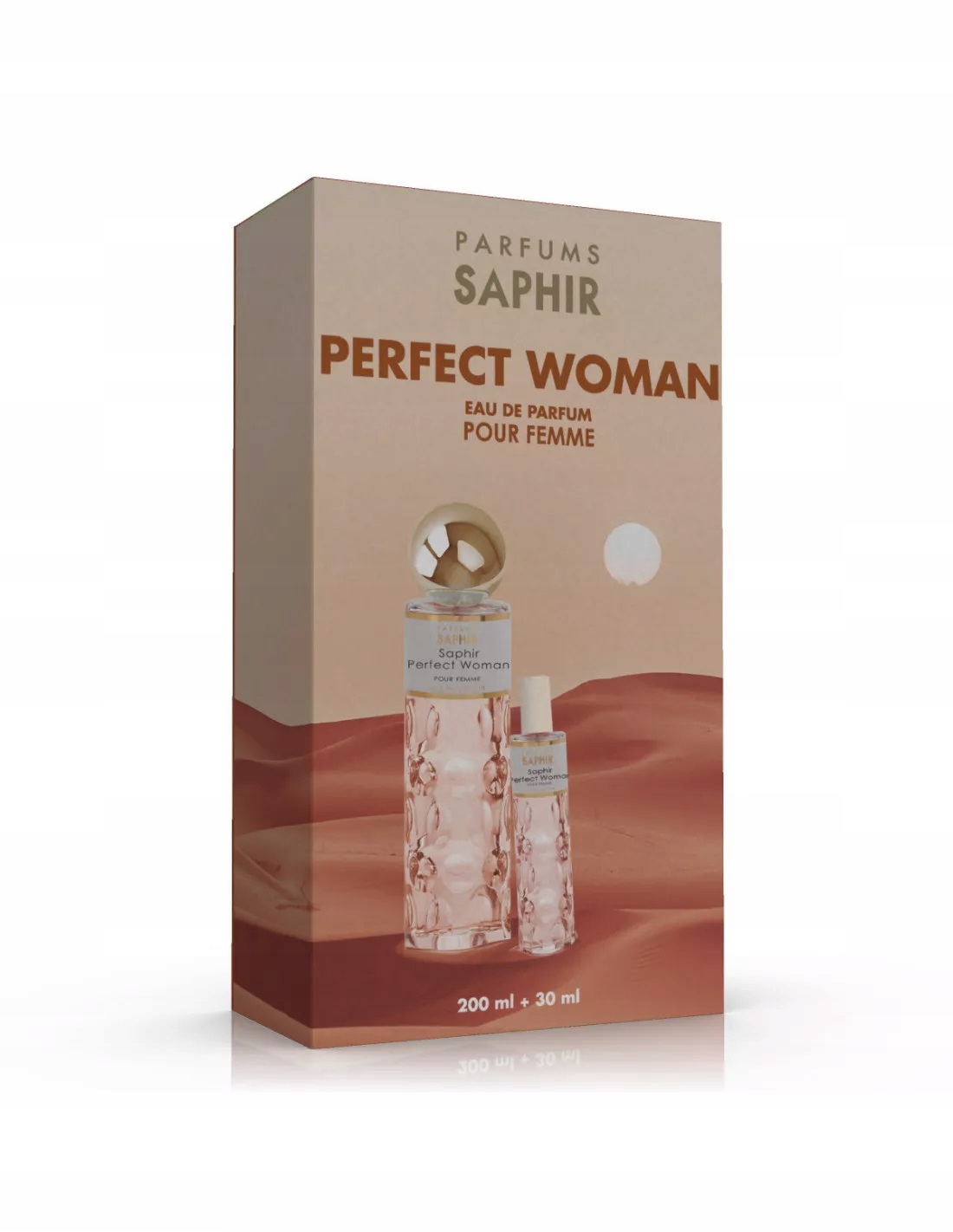 Saphir Perfect Woman Dárková sada: parfém 200 ml 30 ml