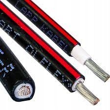 

Przewód kabel solarny 4mm MC4 czarny/czerwony pas
