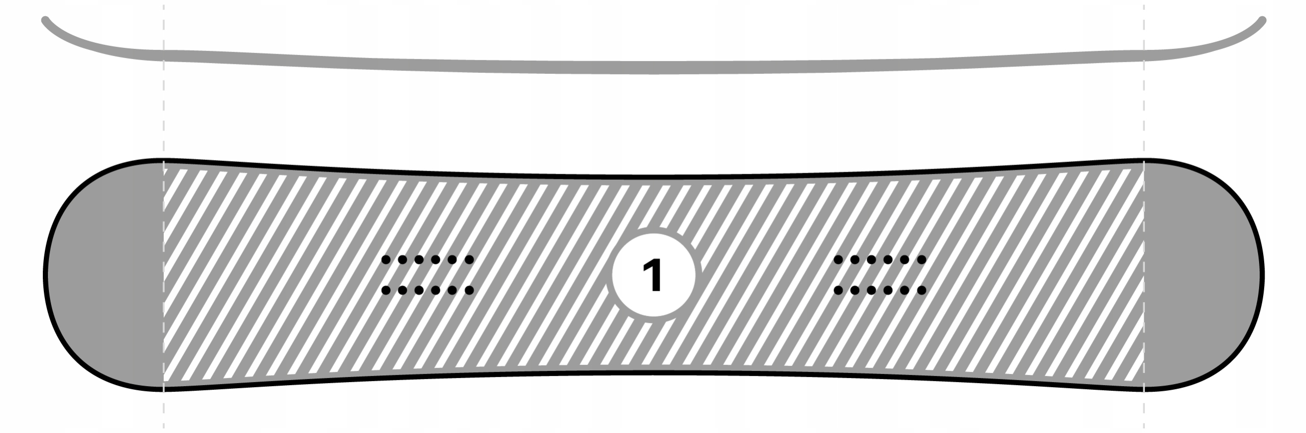 Deska Snowboardowa RAVEN Pure Mint 147cm Rodzaj True twin