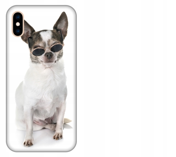

Etui pokrowiec iPhone Xs Max Pies chihuahua