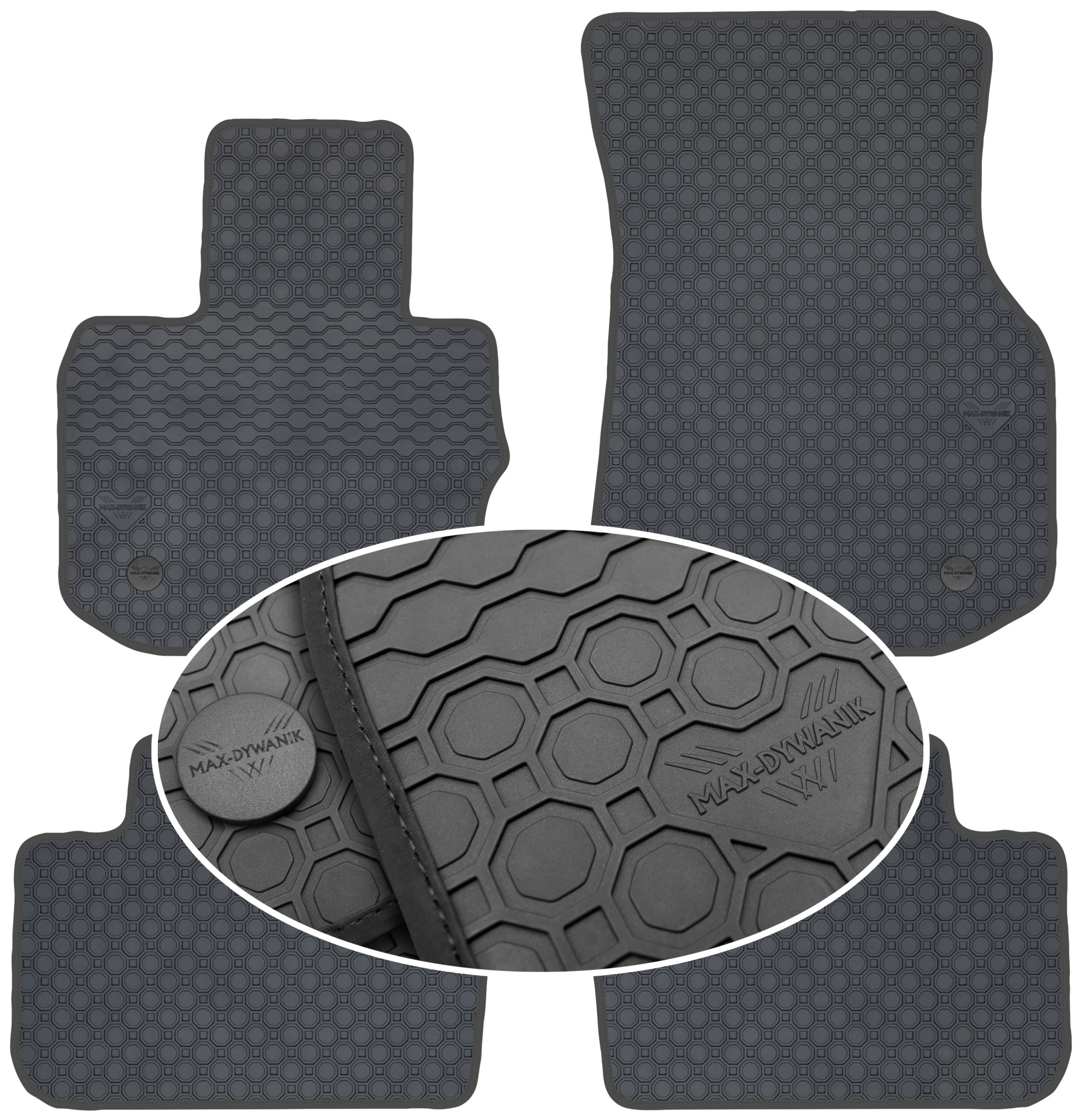 Bmw X3 G01 2017 Koberce Čierne