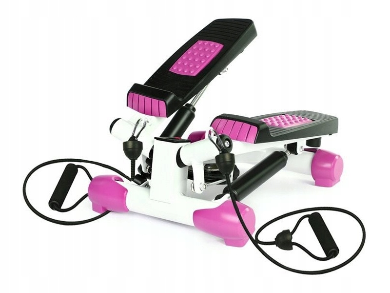Stepper HMS S3033 Mini skośny z linkami Różowy