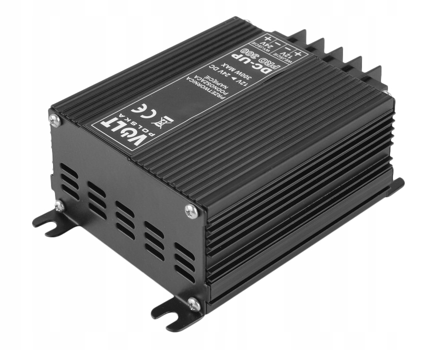 PRZETWORNICA NAPIĘCIA DC12/24V 300W PODWYŻSZAJĄCA NAPIĘCE Z 12V NA 24V Napięcie wejściowe 12 V