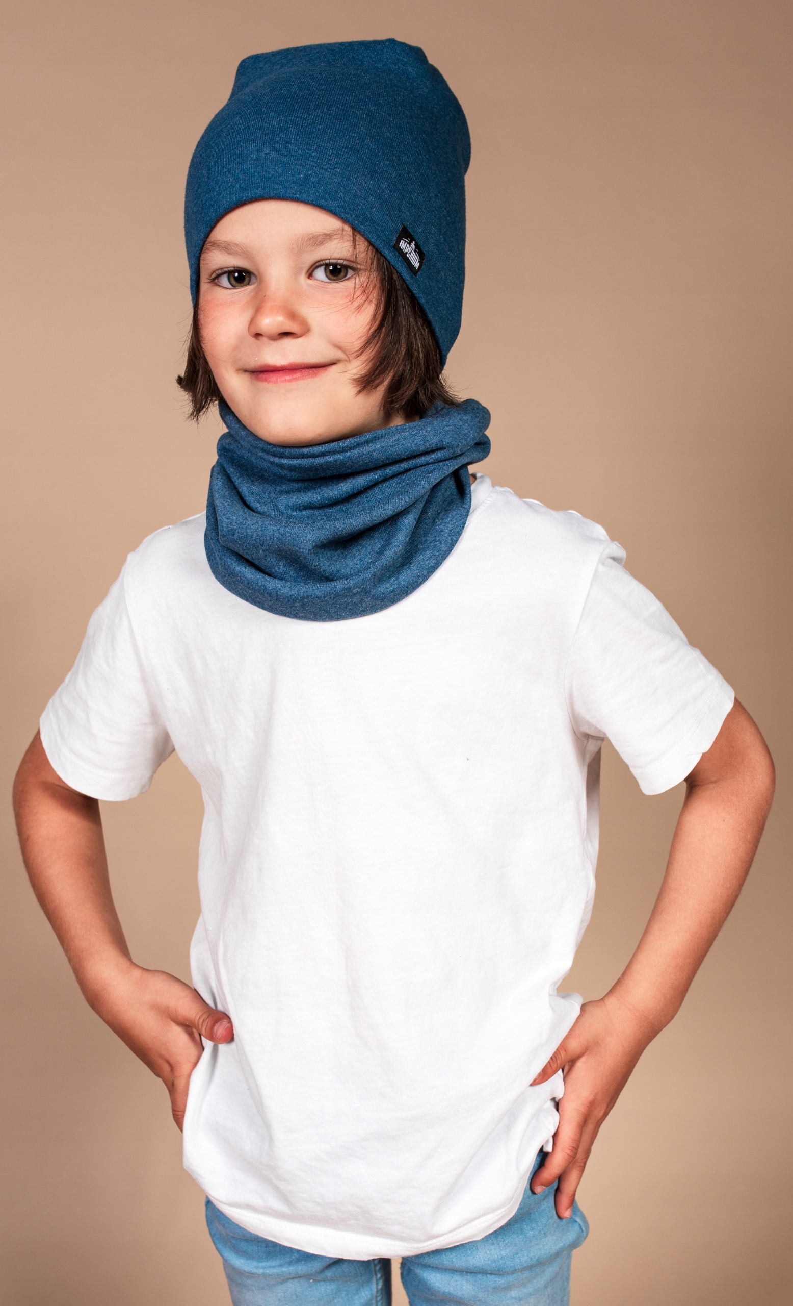 Czapka + komin kpl dwuwarstwowy 52-54 DUŻO KOLORÓW EAN (GTIN) 5904151215236