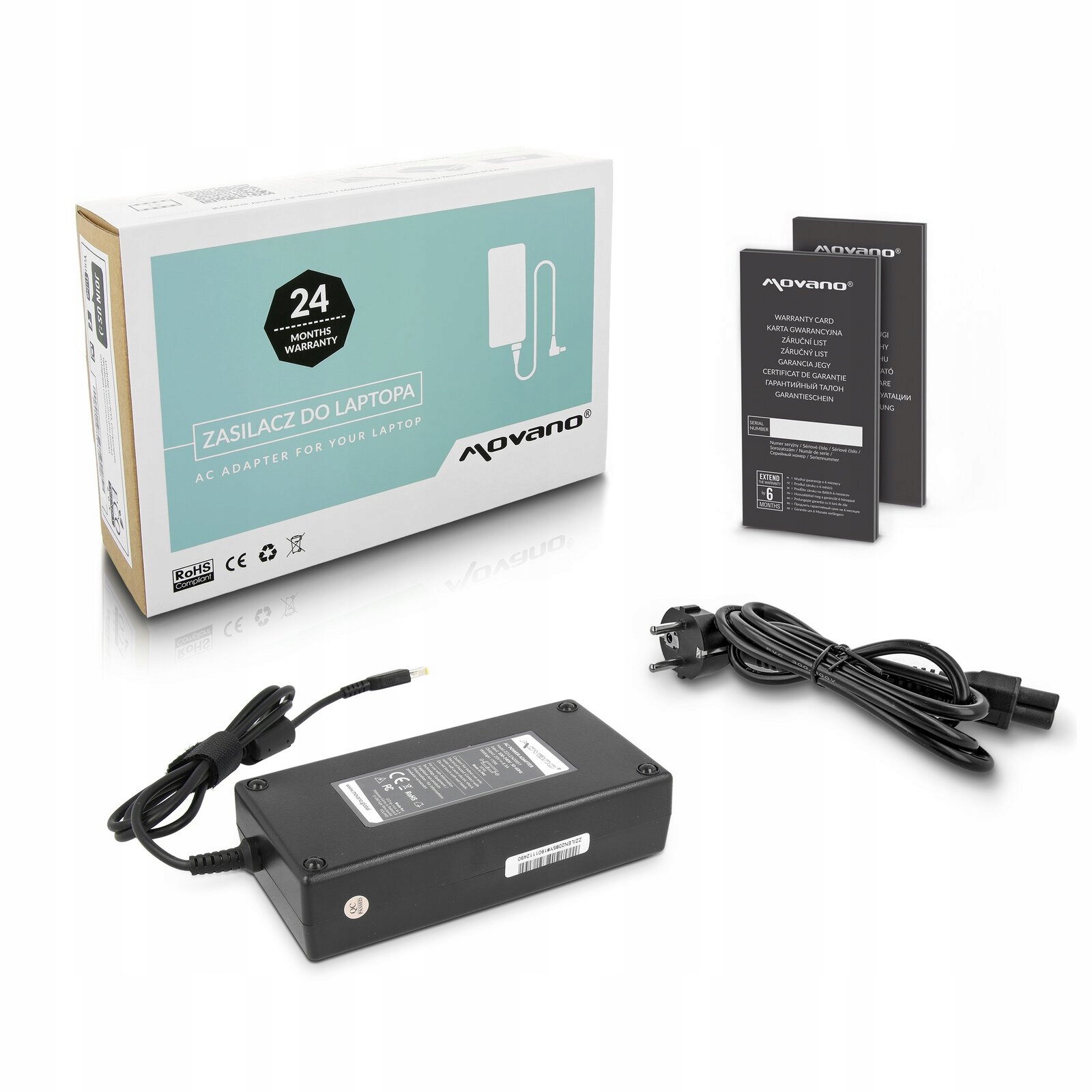 

Zasilacz Movano do Lenovo 20V 8.5A 170W
