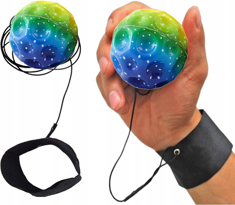 PIŁKA GUMCE JOJO PIŁECZKA YOYO KAUCZUK ZABAWKA GRA