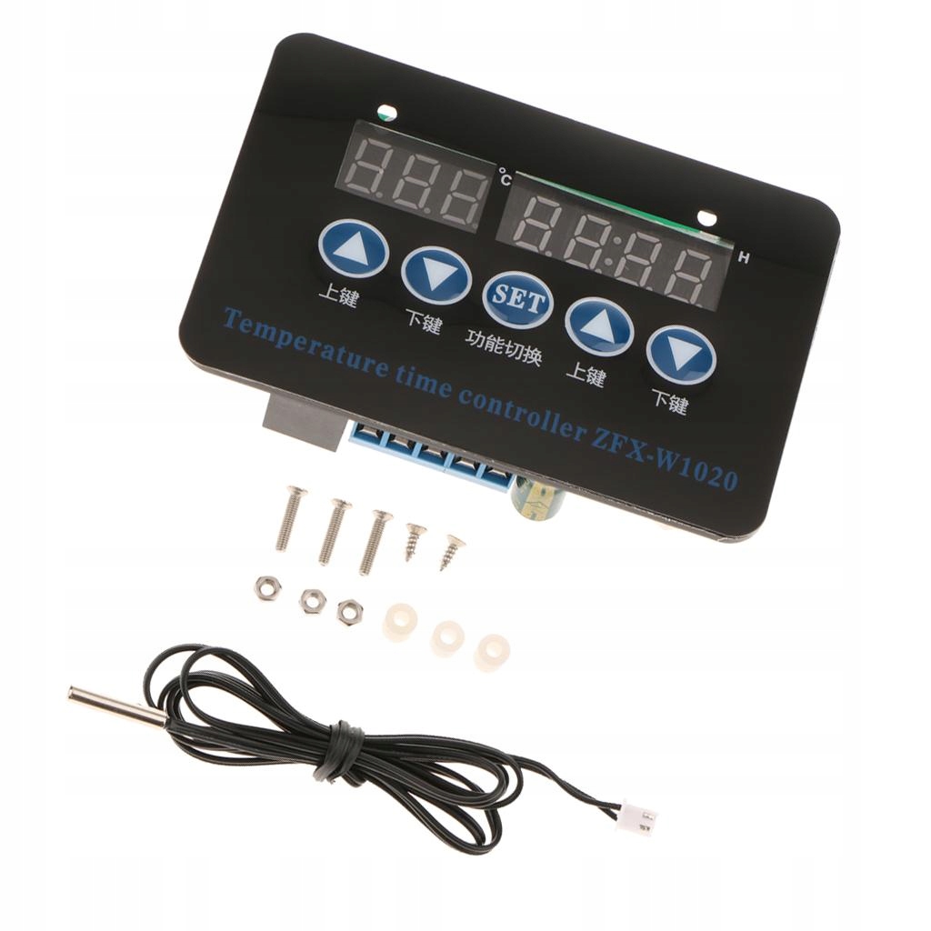 Regulator czasu temperatury Cyfrowy regulator temperatury Termostat 24V