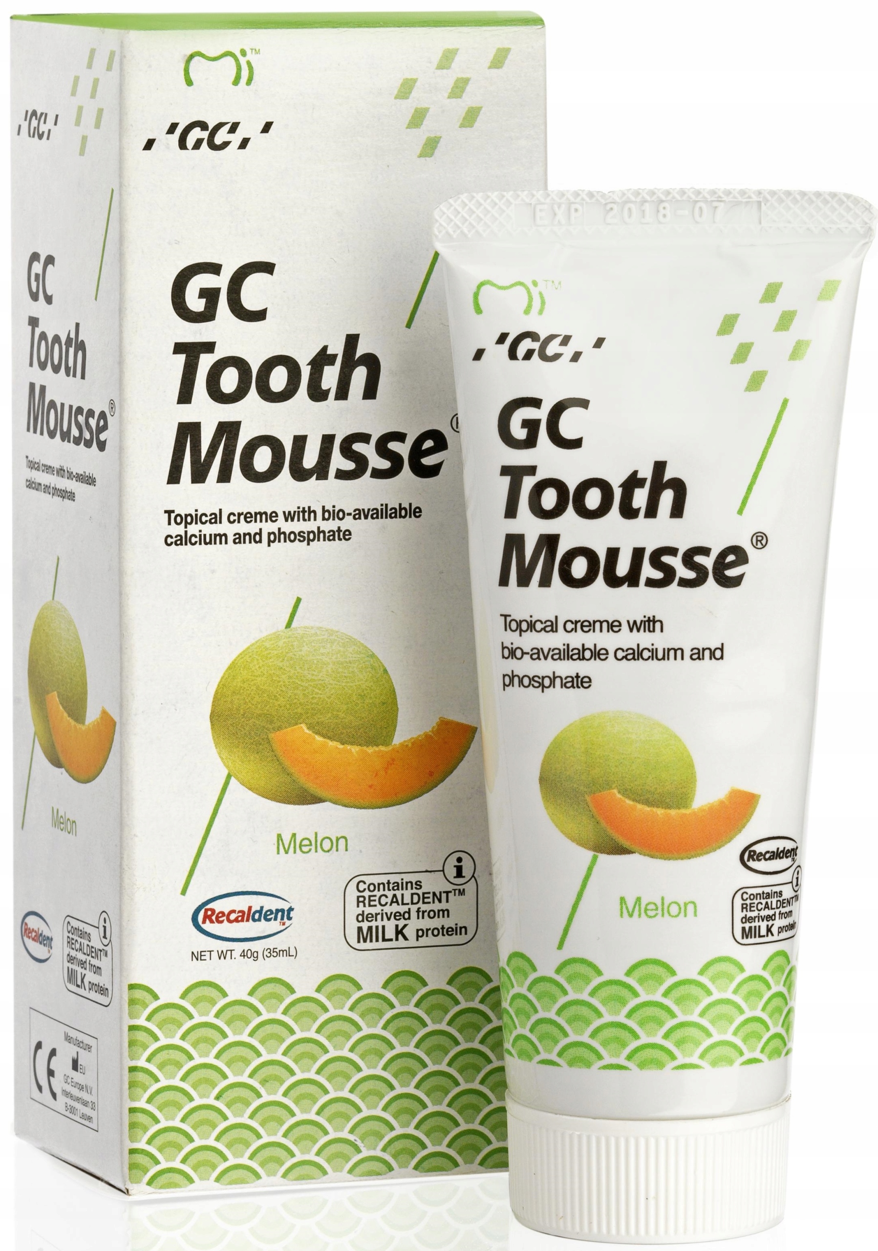 

Gc Pasta Tooth Mousse 35ml Melon