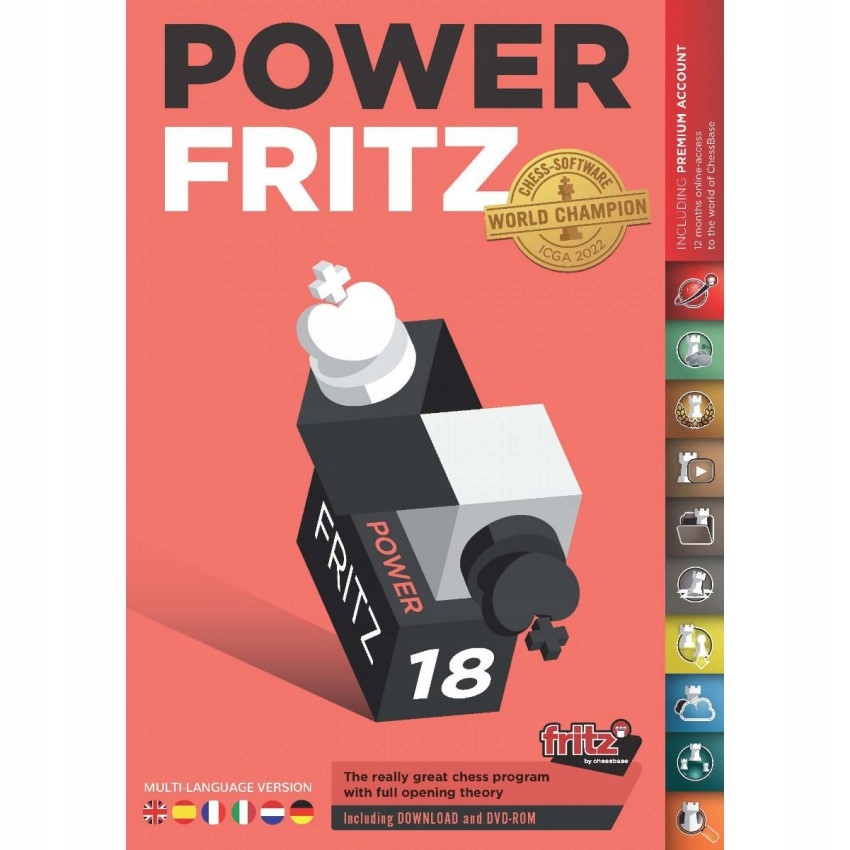 Szachy Mistrzowski program szachowy Power Fritz 18