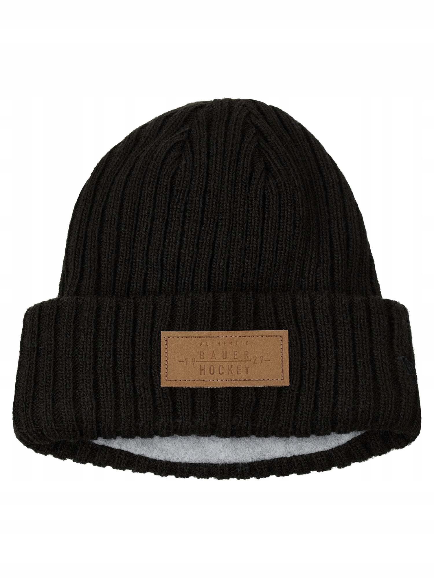 Bauer Čepice Bauer Fleece Lined Toque Sr, černá, Senior