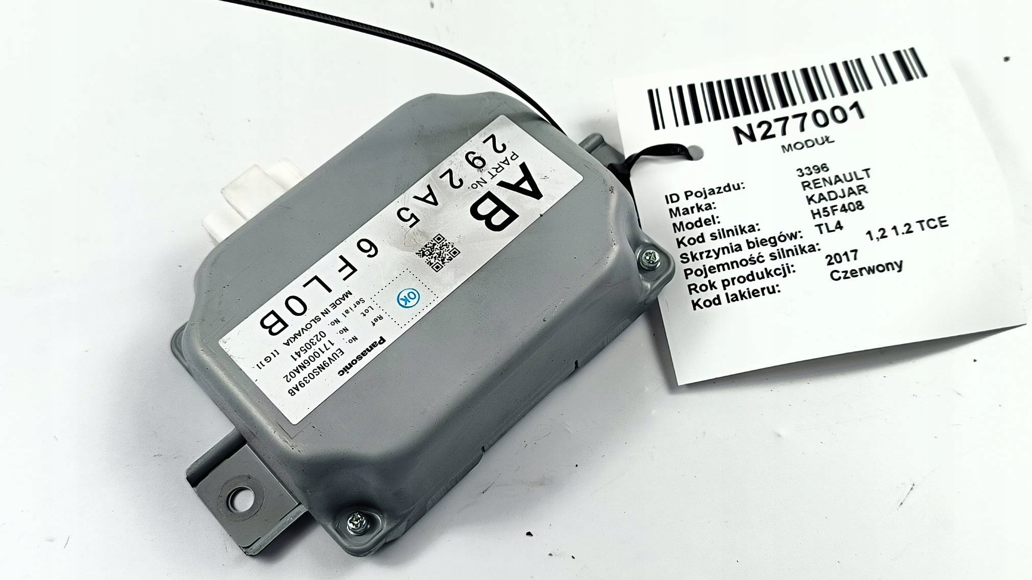 module KAMERY 292A56FL0B RENAULT KADJAR