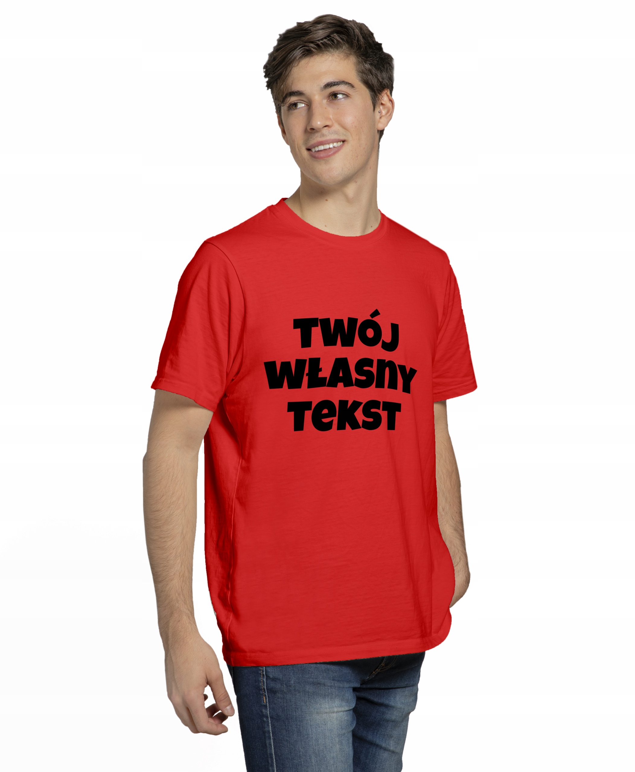 

T-shirt Koszulka z Własnym Nadrukiem napisem Eko