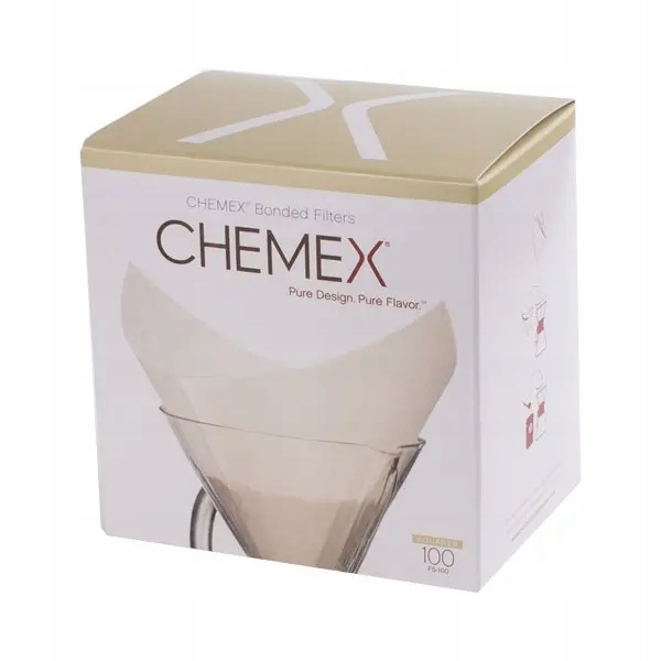 

Filtry papierowe do kawy Chemex 6,8,10 Tz 100szt