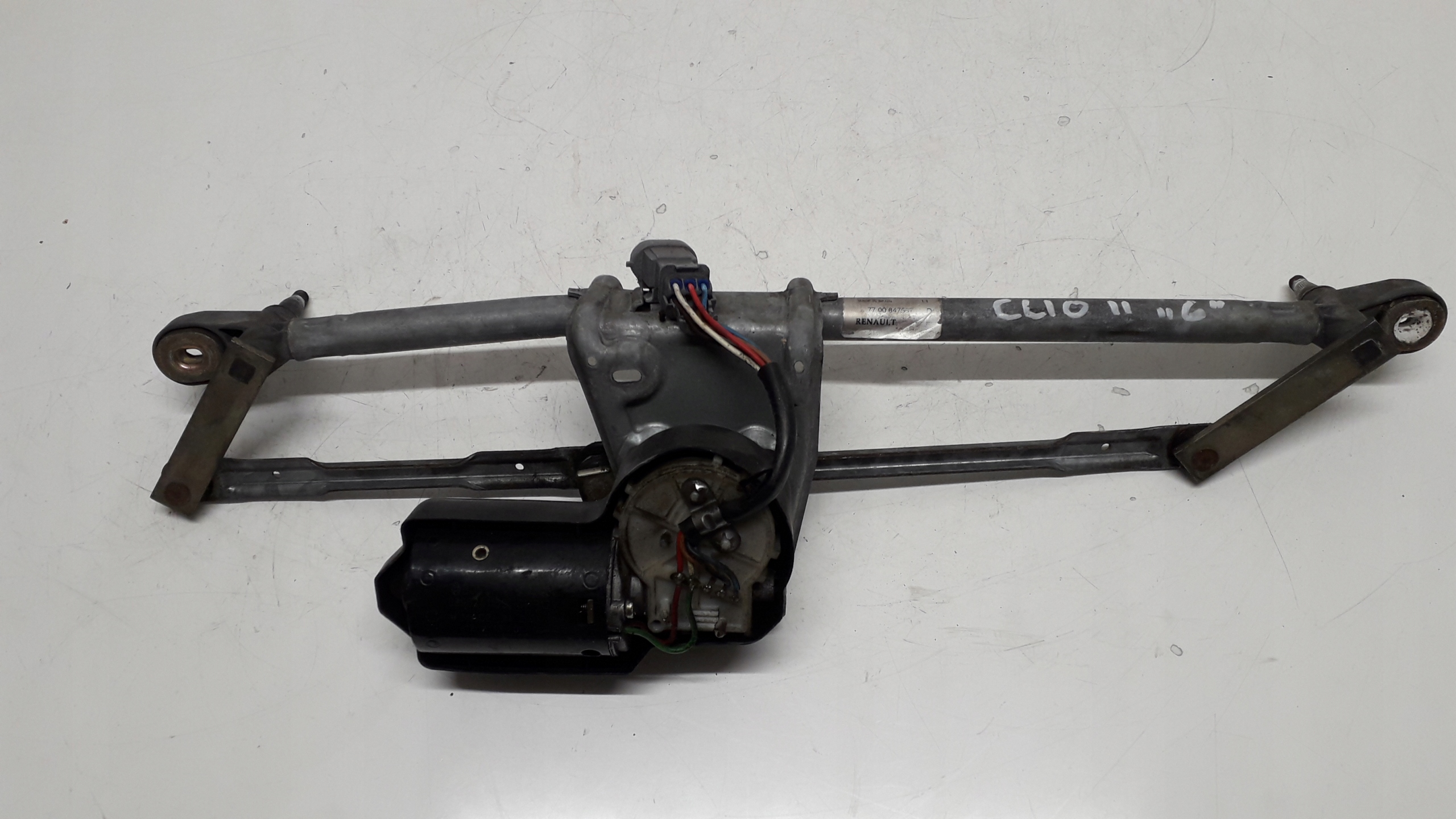 CLIO II 2001-2005 МОТОР СТЕКЛООЧИСТИТЕЛЯ