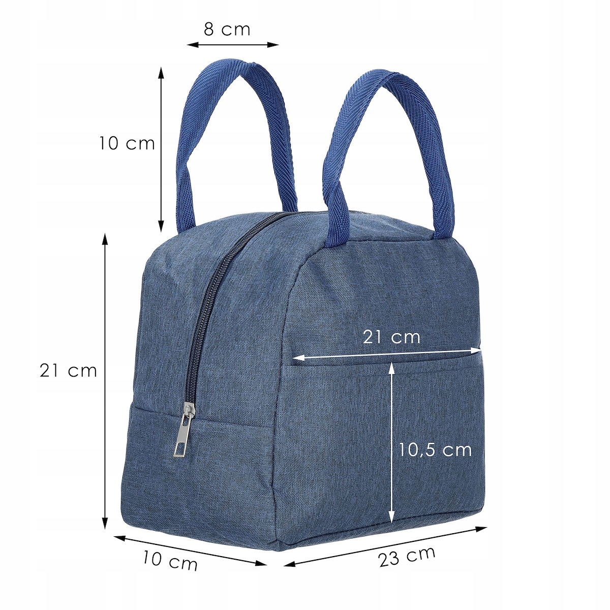 TORBA TERMICZNA ŚNIADANIOWA IZOLACYJNA NA JEDZENIE PIKNIK PLAŻĘ LUNCH BOX EAN (GTIN) 5907719454702