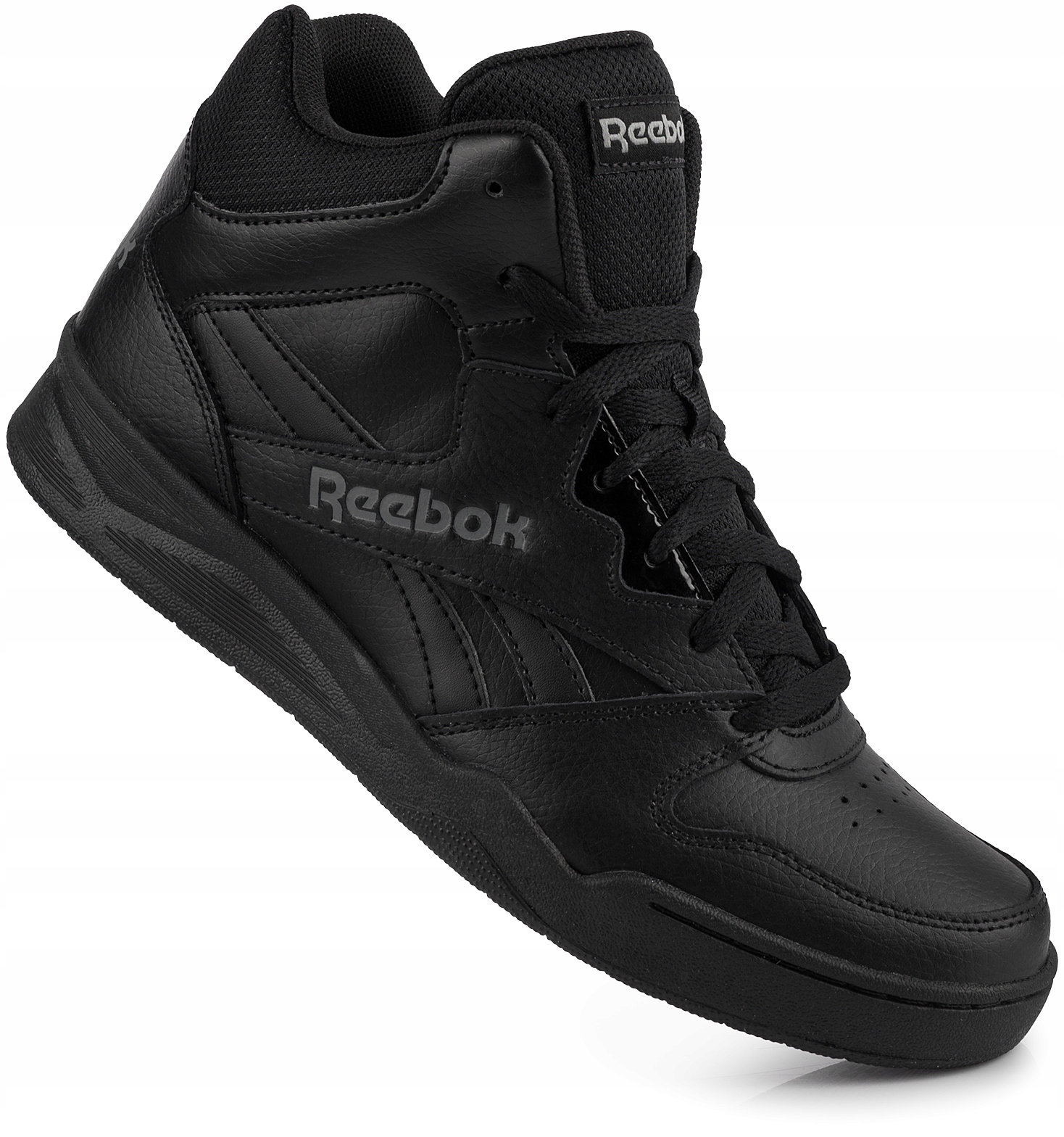 Reebok Royal Czarne Męskie Wysokie Buty Sportowe Sneakersy Skóra r. 41