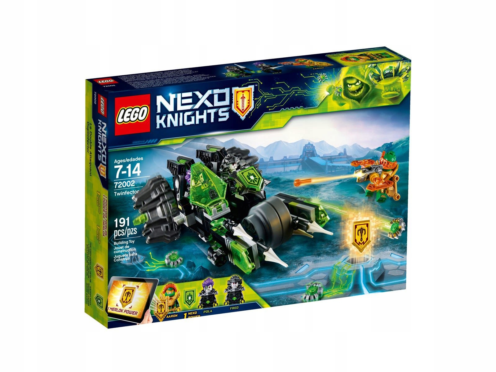 Lego Nexo Knights 72002 Podwójny infektor