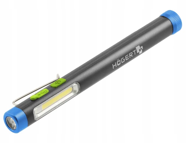 Lampa akumulatorowa Hogert Technik Led 300lm, Usb-c, wodoodporna