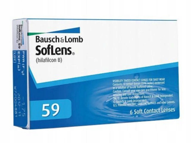 

Soczewki Miesięczne Soflens 59 6szt