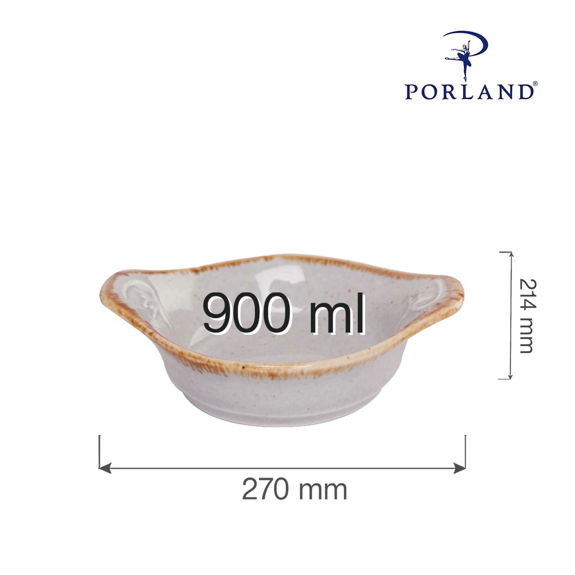 Naczynie do zapiekania Ashen 210 mm Pojemność 0.9 l