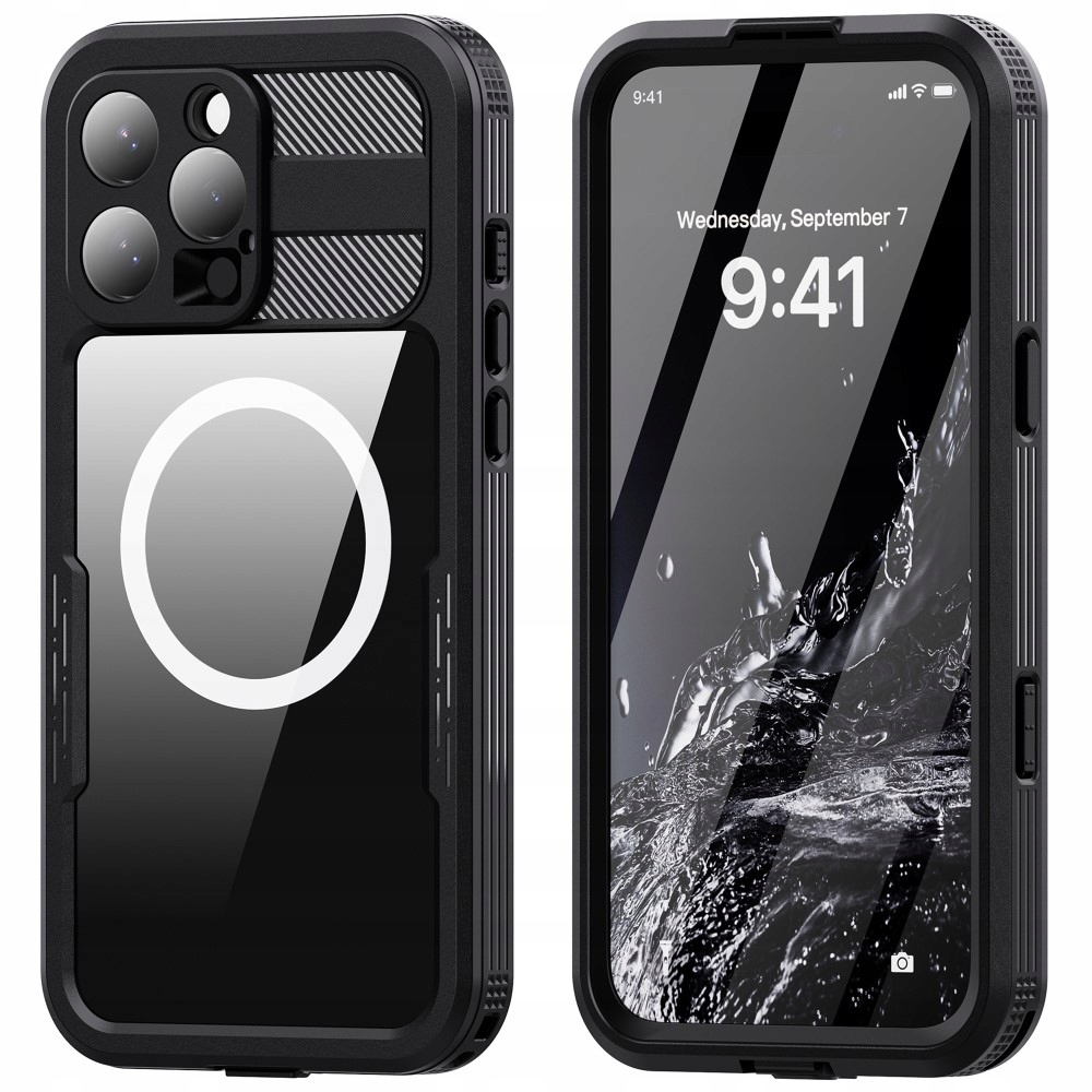 Pouzdro pro iPhone 16 Pro Max Magsafe Voděodolné IP68 Pancéřové vodotěsné