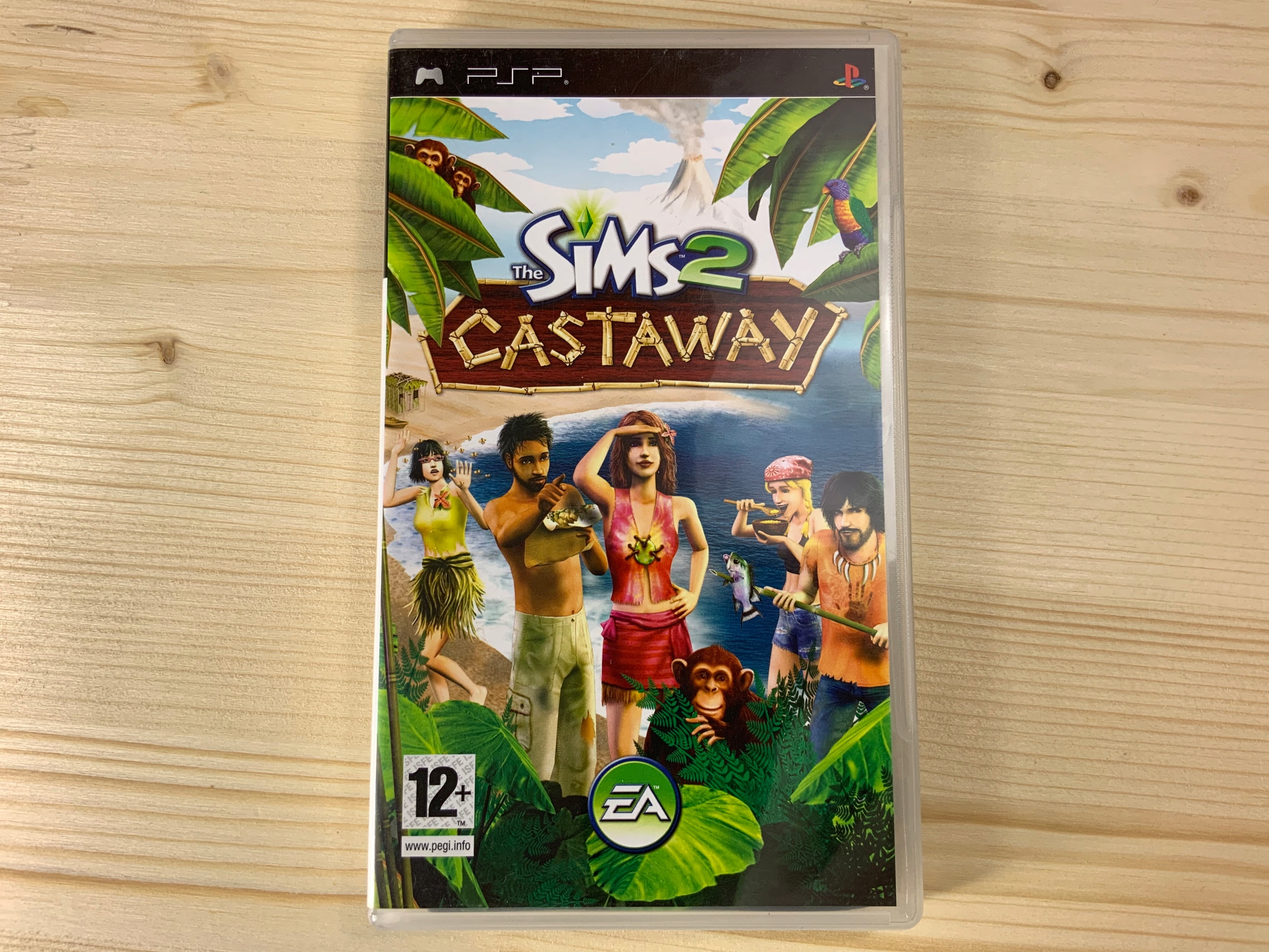 THE SIMS 2 CASTAWAY płyta bdb+ komplet Z PL PSP Tematyka symulacje