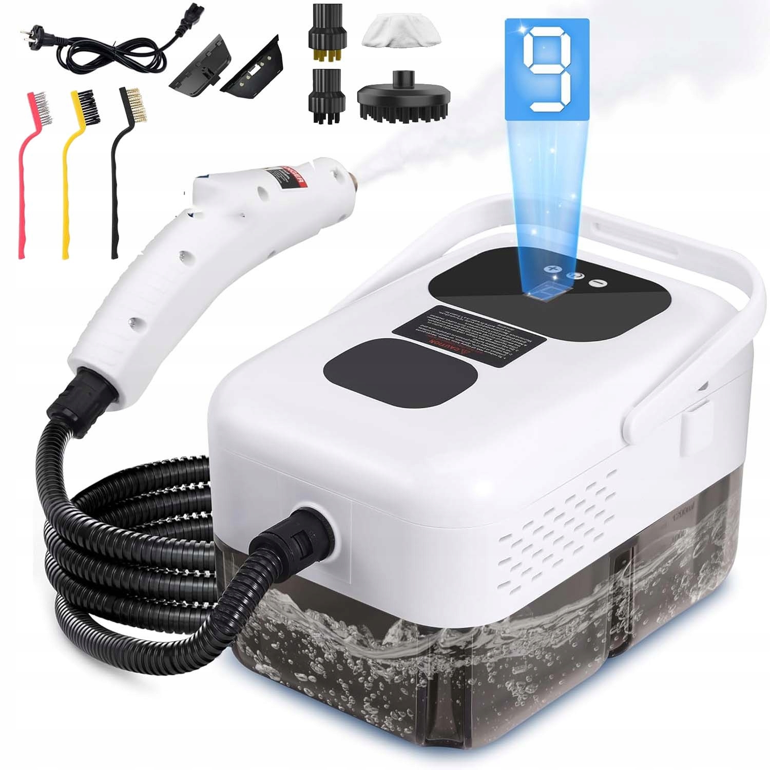 Parní Čistič Vysavač Sada 2500W 9 Režimů Do Kuchyně