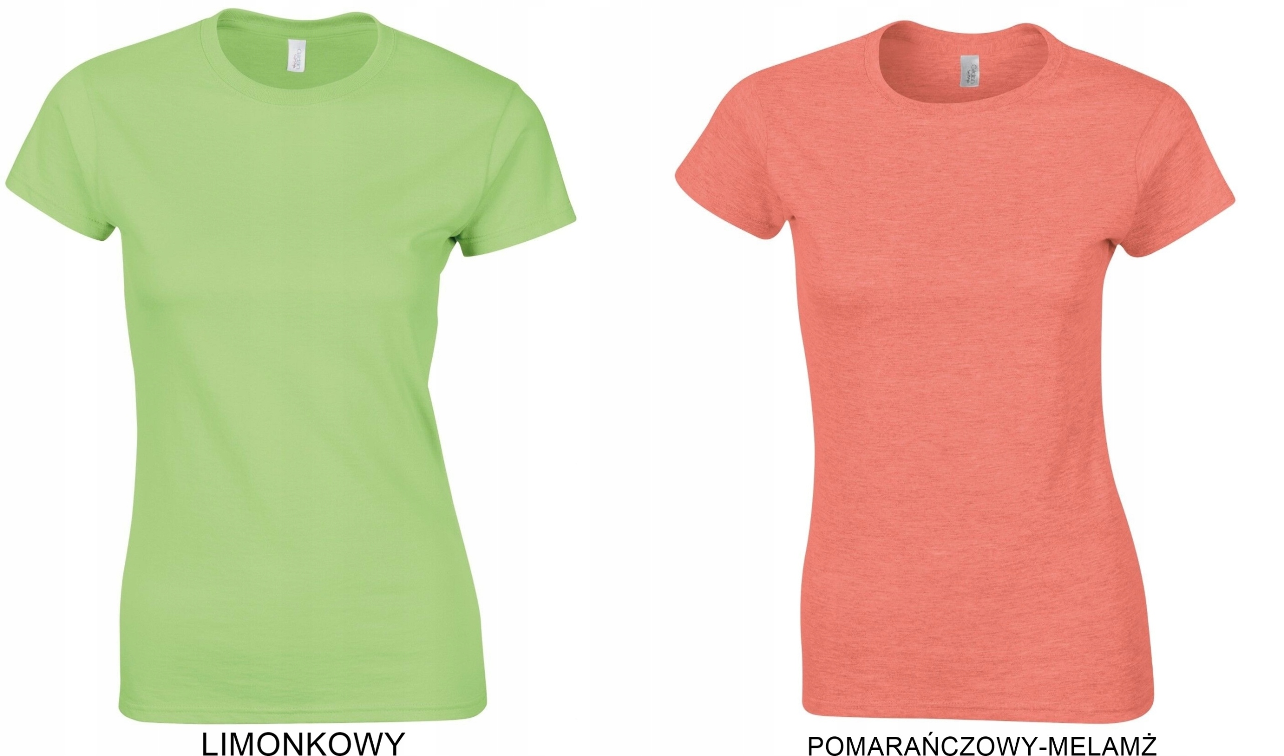 T-SHIRT KOSZULKA damska BAWEŁNA KOLORY AM TG1 S Cechy dodatkowe brak