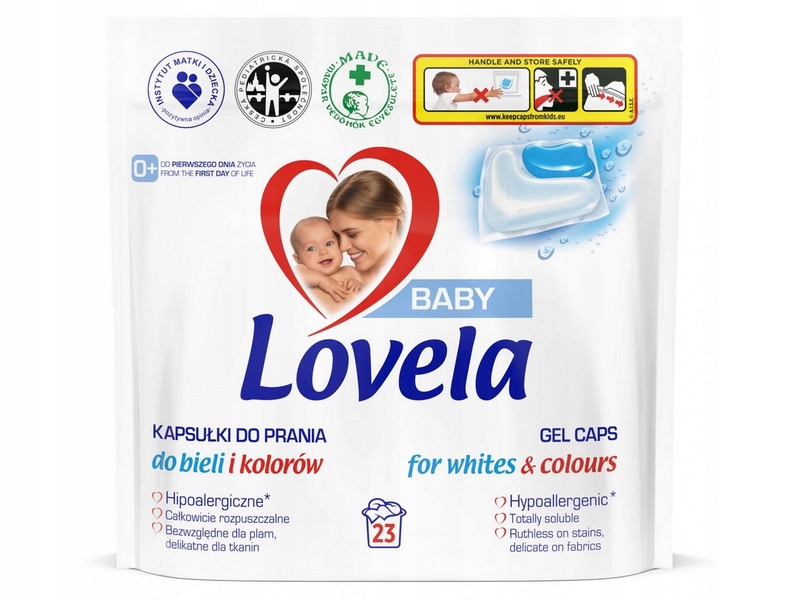 

Kapsułki do prania Lovela Baby 23 szt.