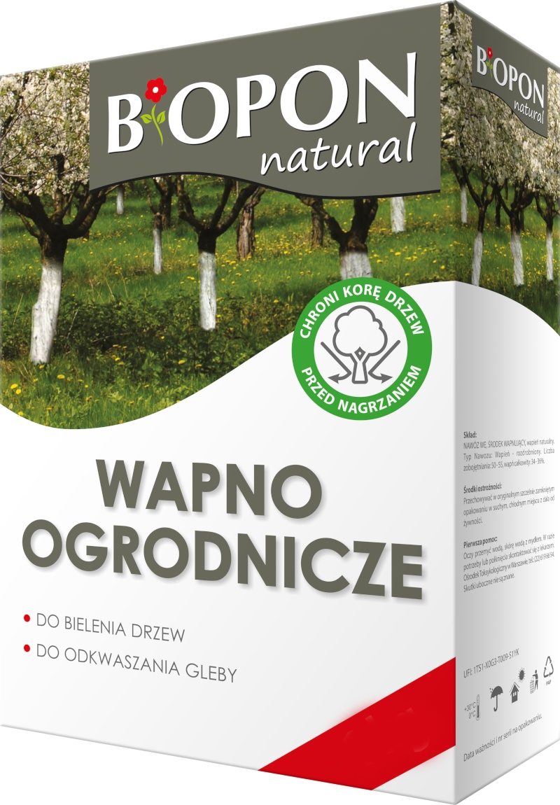 

Wapno Do Bielenia Drzew I Odkwaszania Gleby 3kg