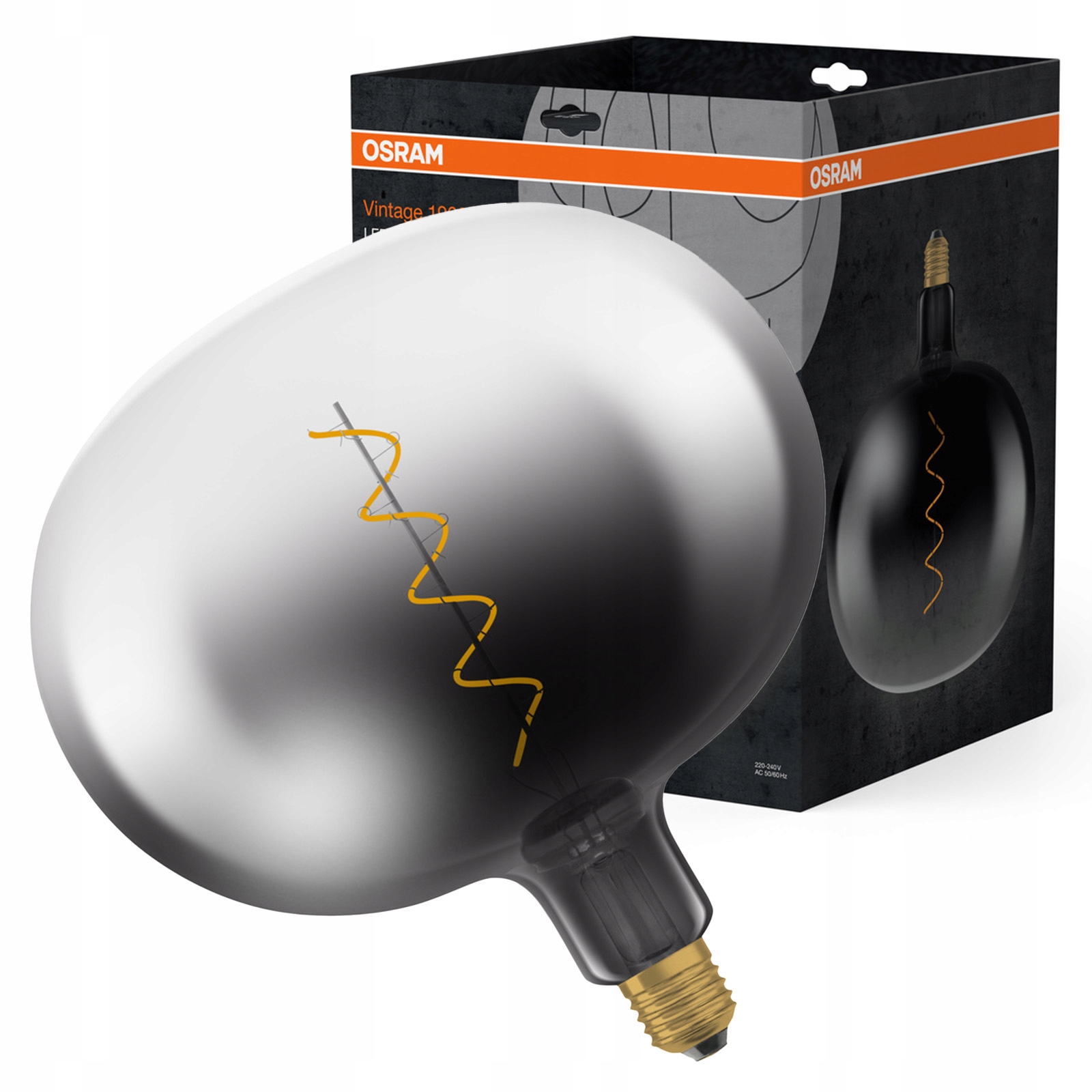 Żarówka Led Dekoracyjna G220 Kula E27 4.5W Ozdobna Dymiona Vintage 1906