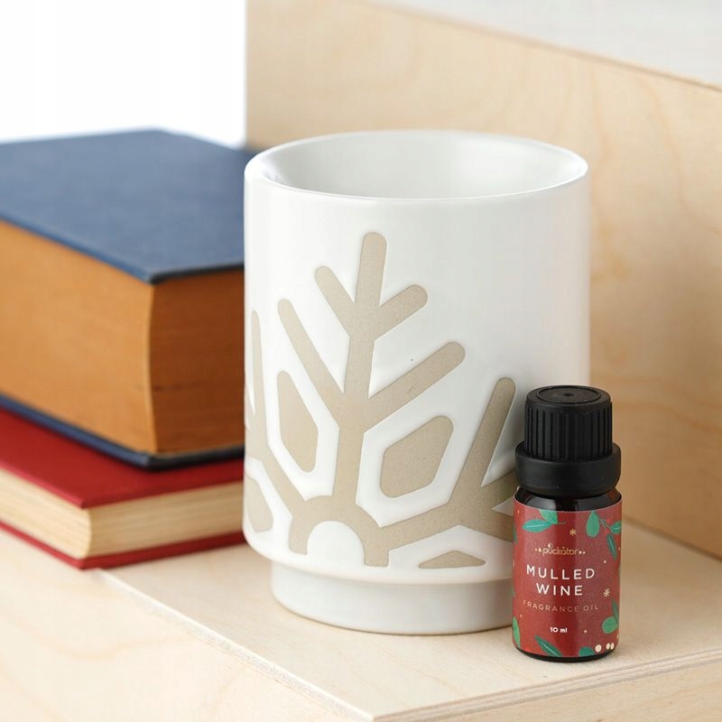 Kominek wykonany techniką reliefową PŁATEK ŚNIEGU Marka Puckator