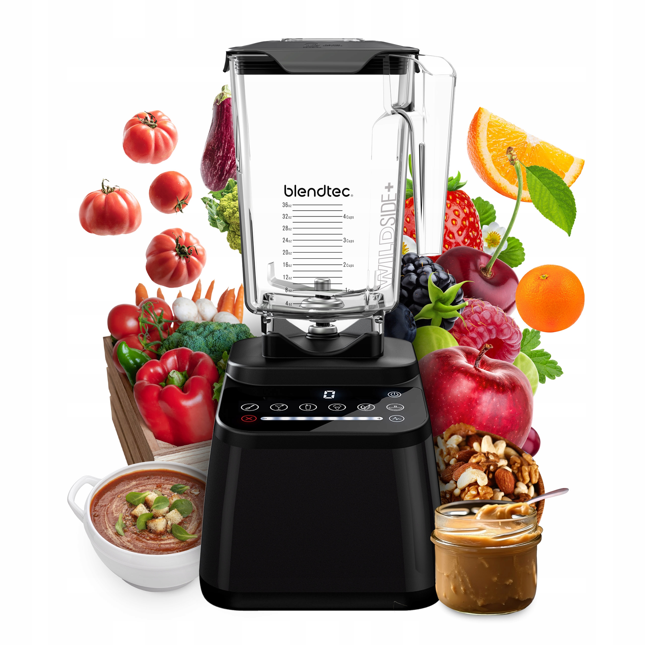 BLENDER KIELICHOWY BLENDTEC DESIGNER 650 USA BLACK