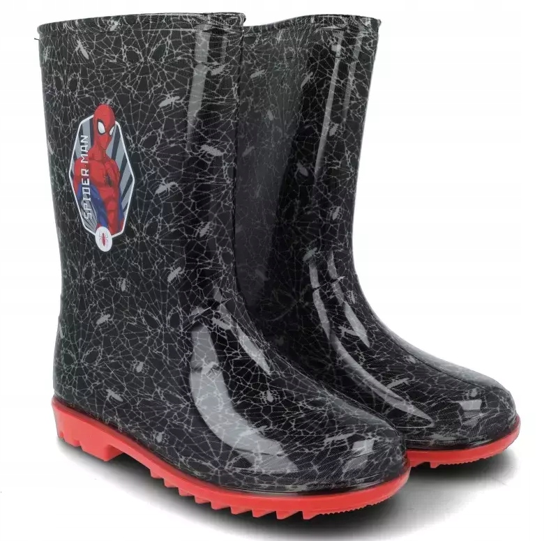Kalosze chłopięce Spiderman gumowce na deszcz R28