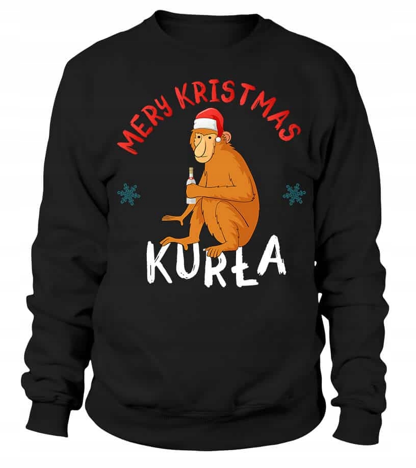 Pánská Mikina Mery Kristmas Xs Černá Dárek k Vánocům pro něj muže manžela
