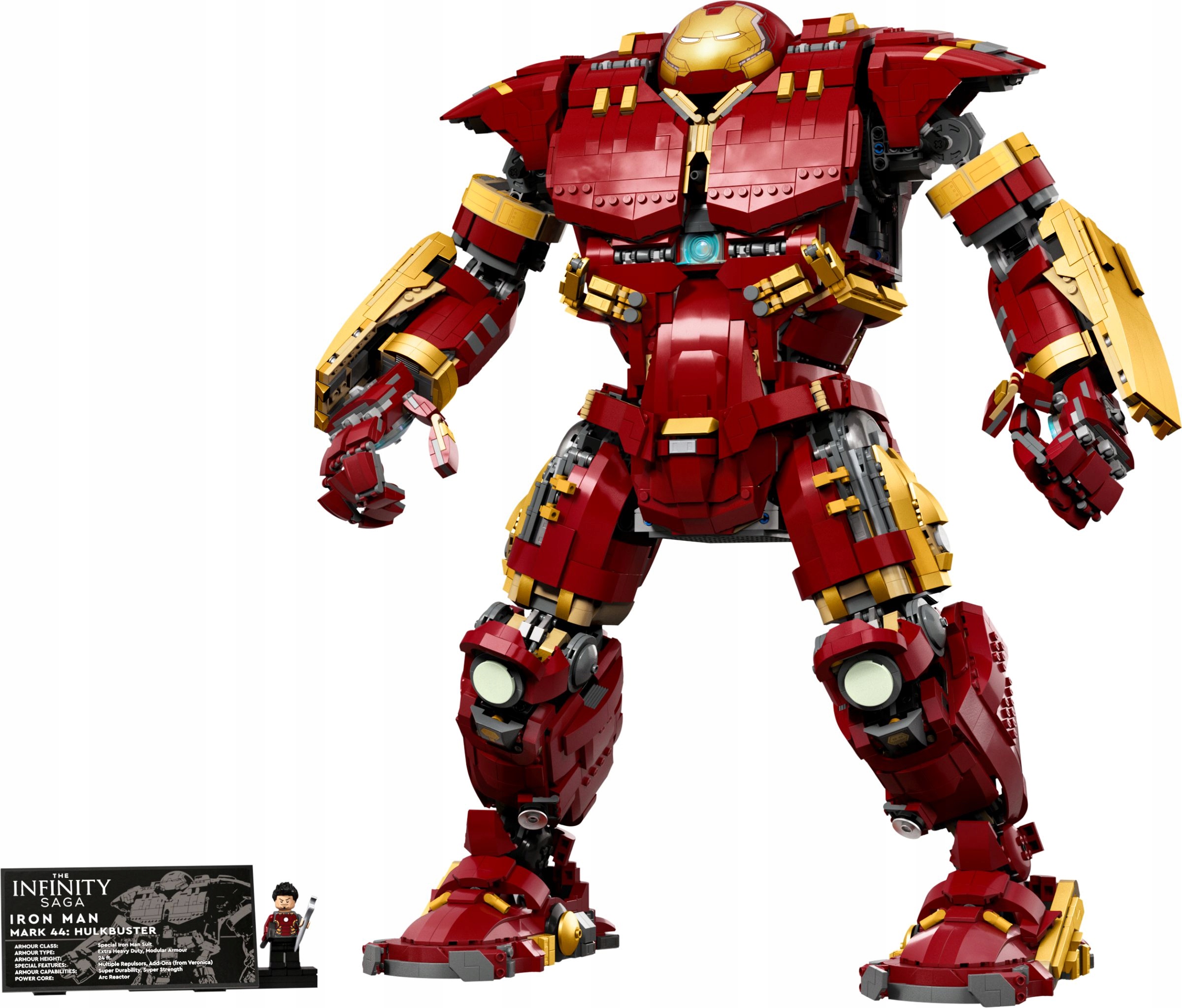 Lego Marvel Hulkbuster 76210 76206 Figurka Iron Mana