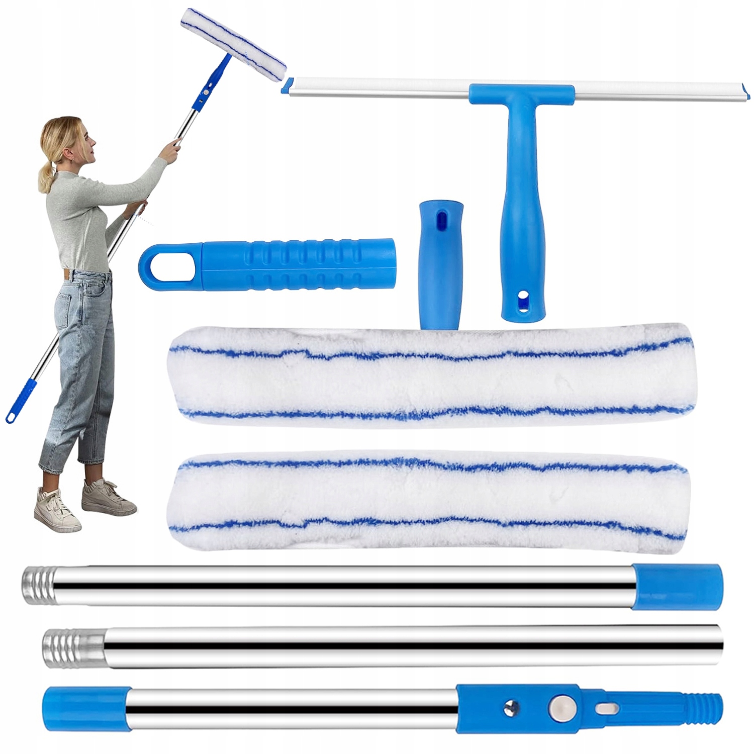 Levně Čistič Střešních Oken S Tyčí Pro Světlíky Panely