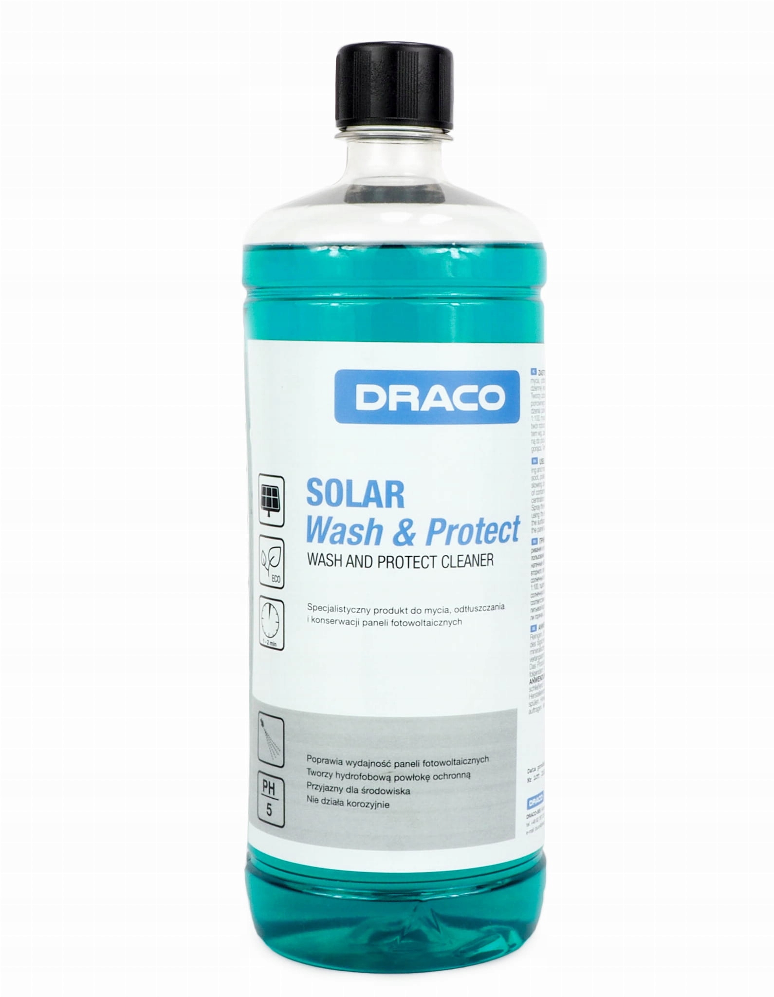 Płyn do mycia paneli fotowoltaicznych Draco 1l PL