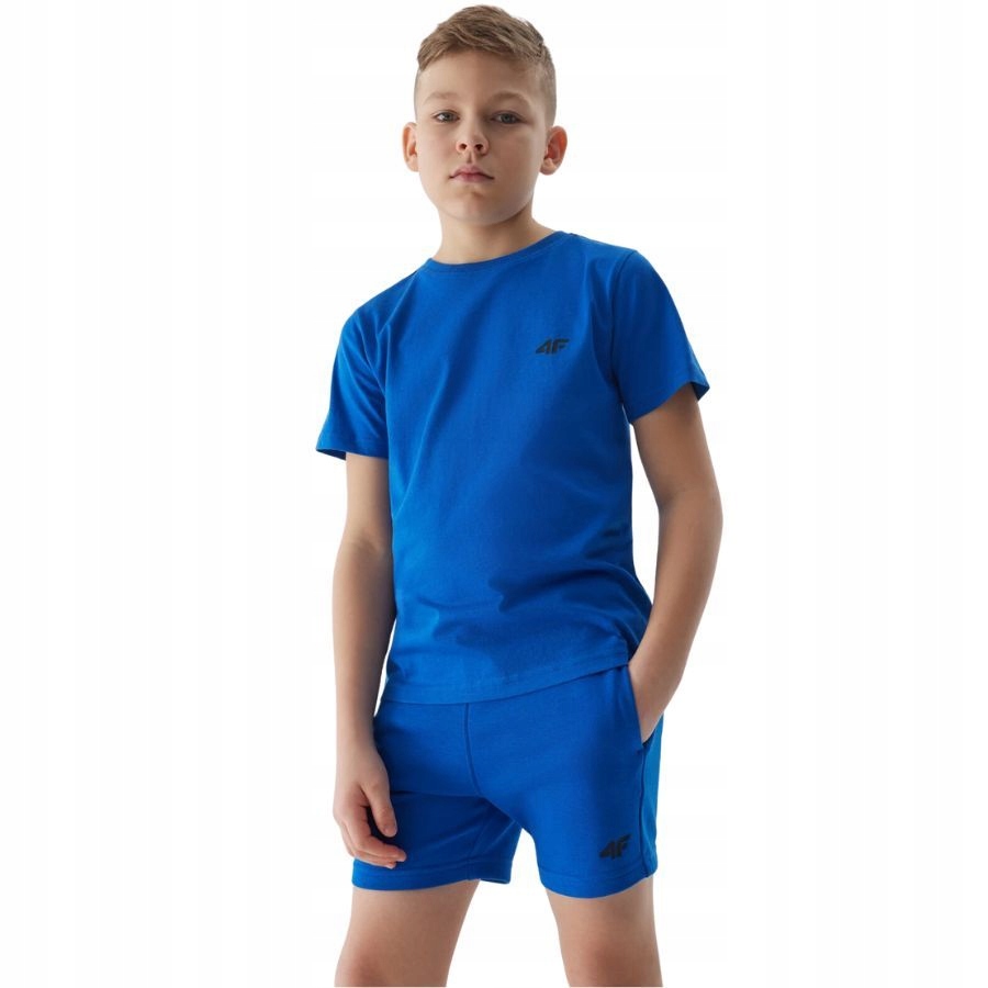 KRÓTKIE SPODENKI CHŁOPIĘCE 4F SZORTY DRESOWE SPORTOWE DZIECIĘCE Liczba sztuk w ofercie 1 szt.