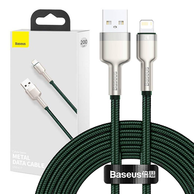 BASEUS KABEL DO TELEFONU IPHONE PRZEWÓD USB LIGHTNING CAFULE QC 2.4A 2M