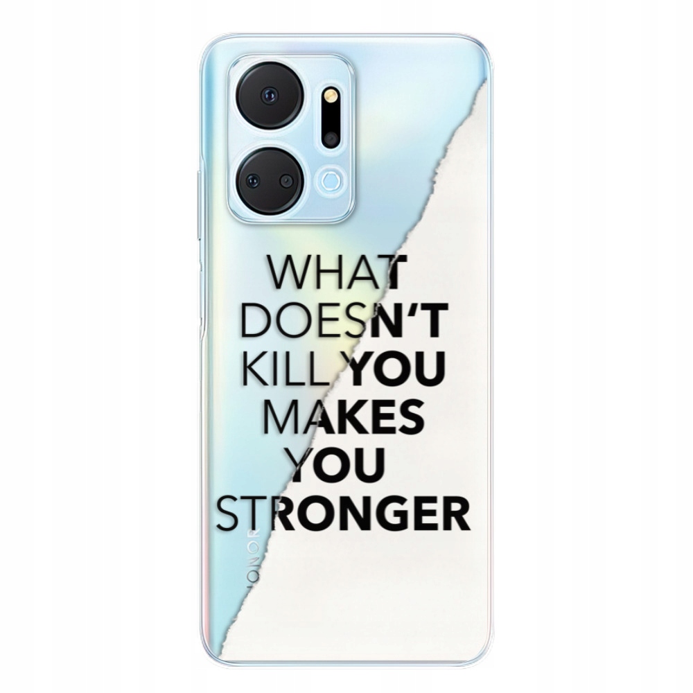 Silikonowe etui iSaprio Makes You Stronger do Honor X7a