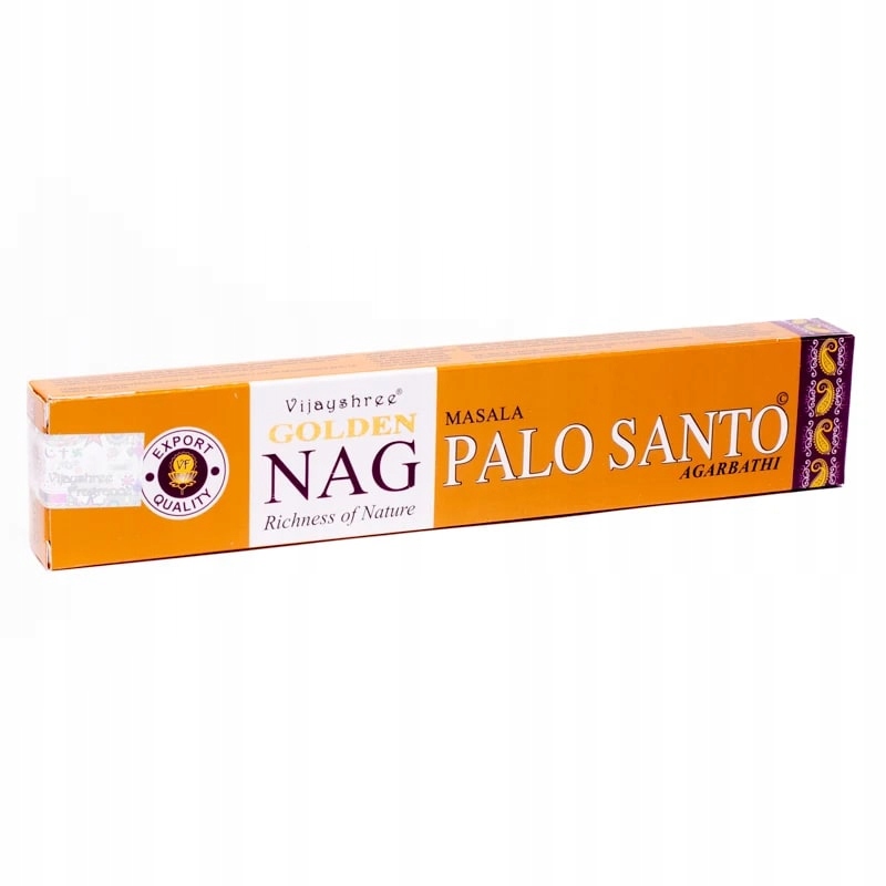 

Palo Santo Naturalne Kadzidła Indyjskie Golden Nag