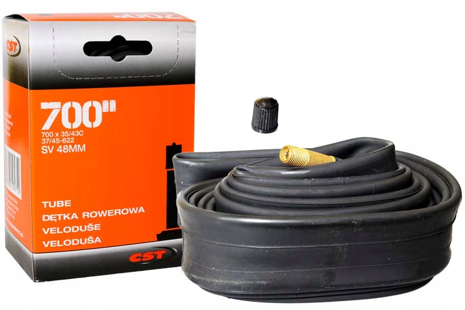 Dętka Rowerowa Cst 700x35/43C Schrader 48mm Sv